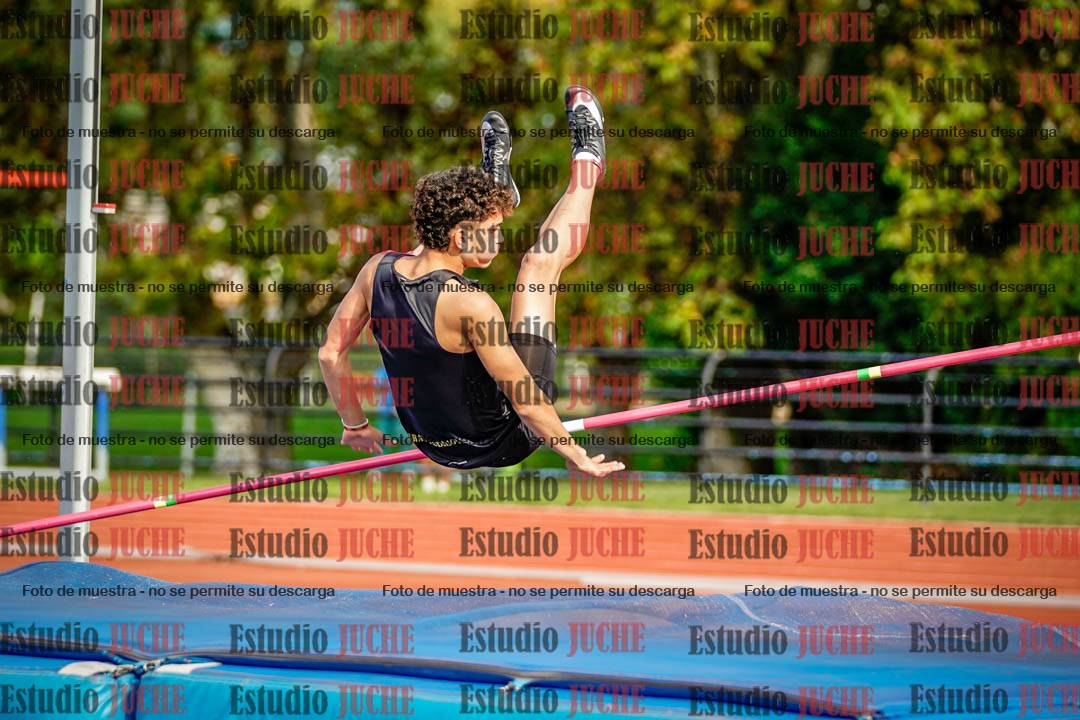 Fotos del salto triple de varones