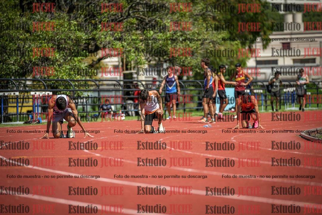 Fotos de los 200 m llanos de varones