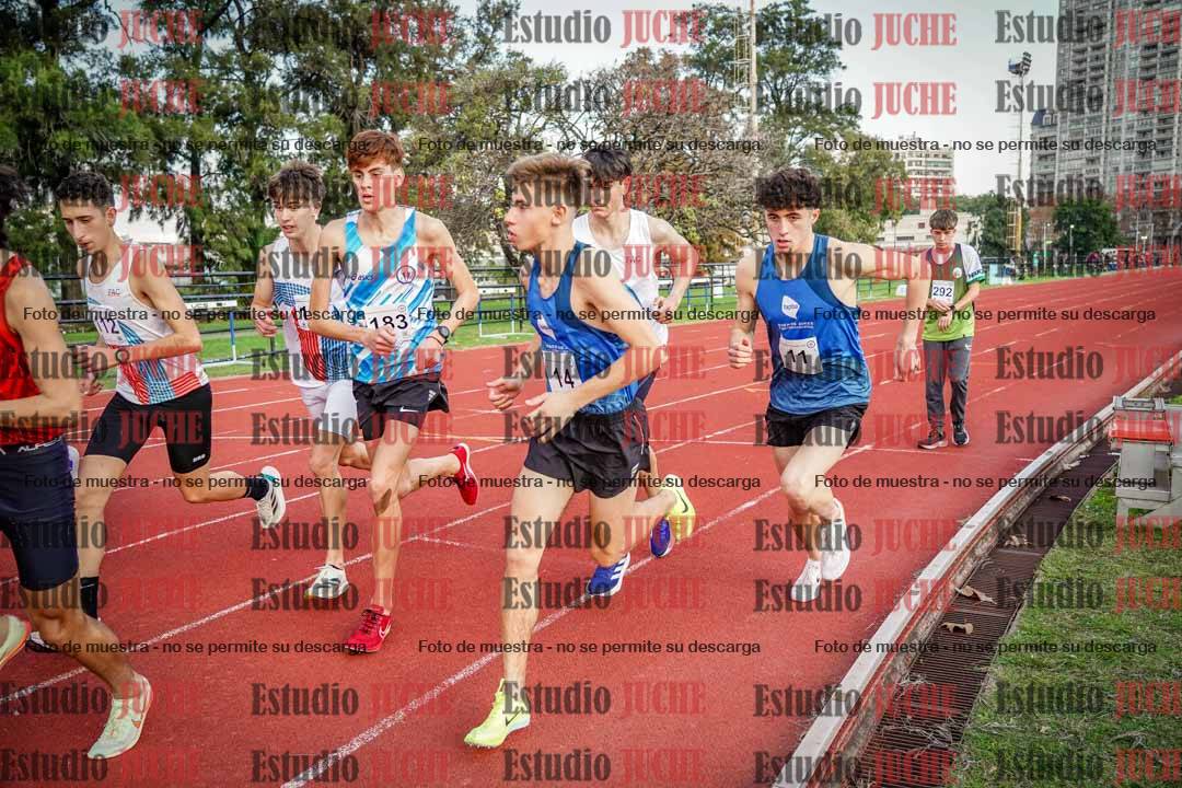 Fotos de los 5000 m llanos de varones
