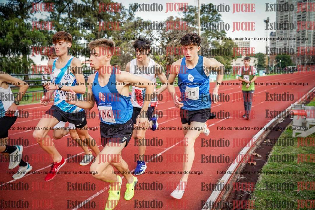 Fotos de los 5000 m llanos de varones