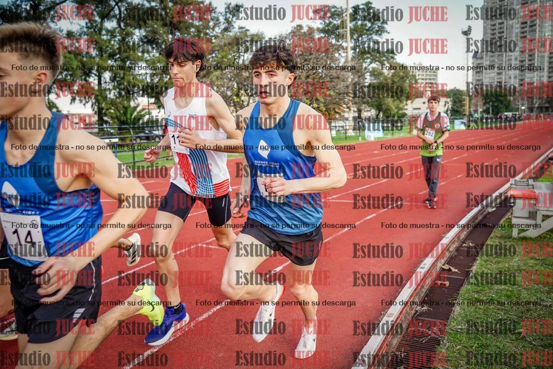Fotos de los 5000 m llanos de varones