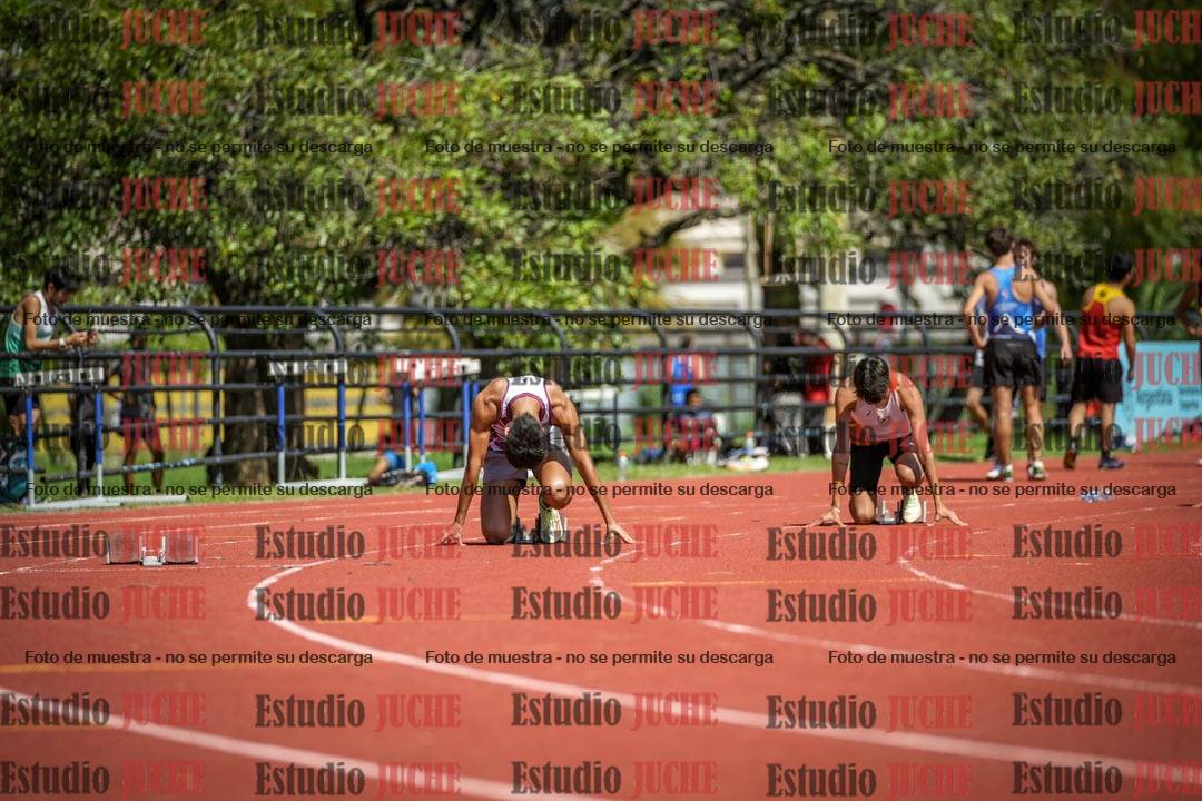 Fotos de los 200 m llanos de varones