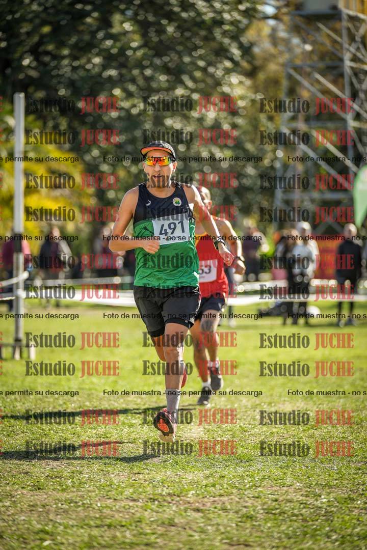 Fotos de la llegada del cross de 8000 m