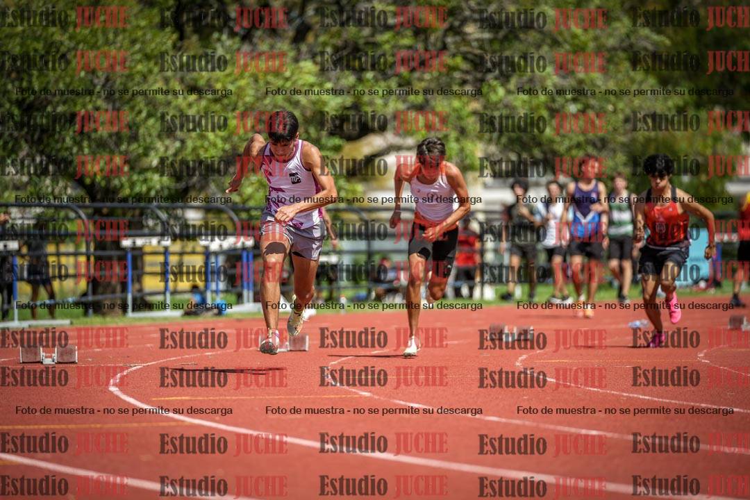 Fotos de los 200 m llanos de varones