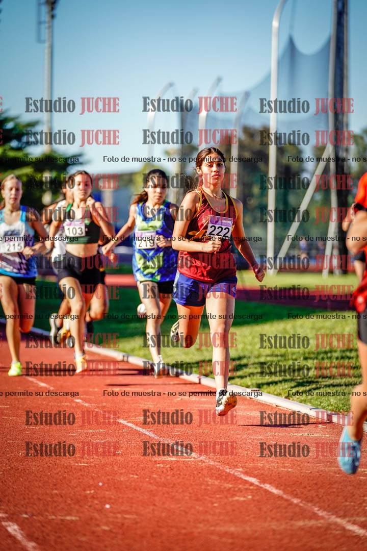 Fotos de los 600 m de mujeres