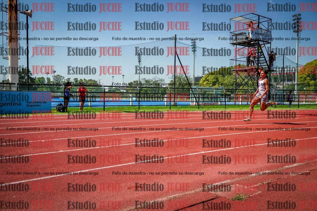 Fotos de los 200 m llanos de varones