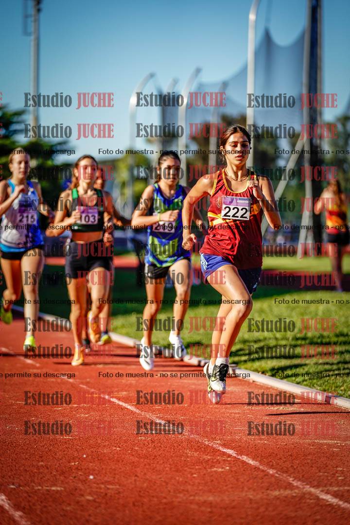 Fotos de los 600 m de mujeres