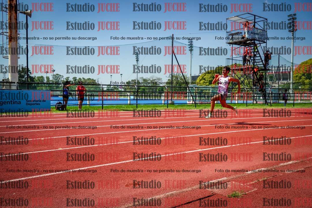 Fotos de los 200 m llanos de varones