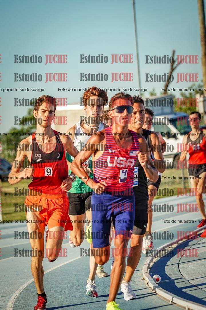 Fotos de los 1500 m llanos de varones