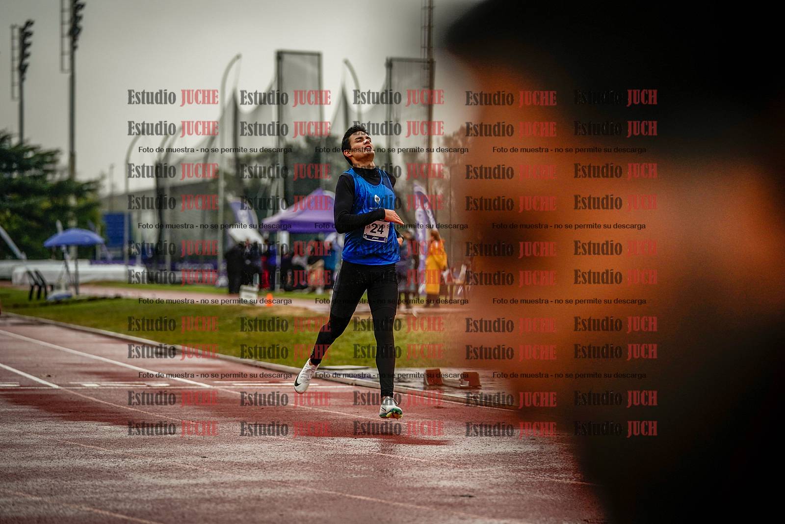 Fotos de los 400 m de varones - FINAL