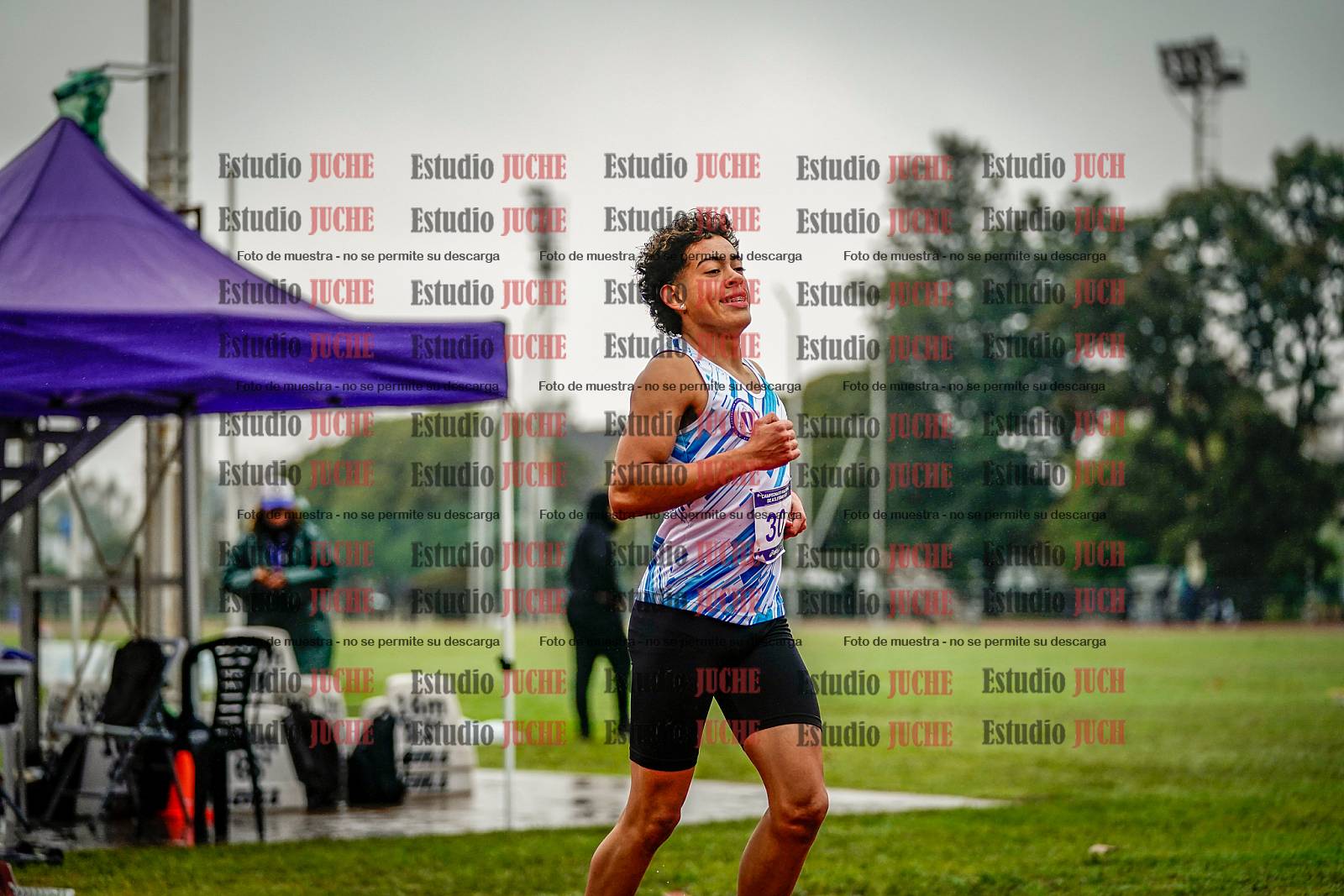 Fotos de los 400 m de varones - FINAL