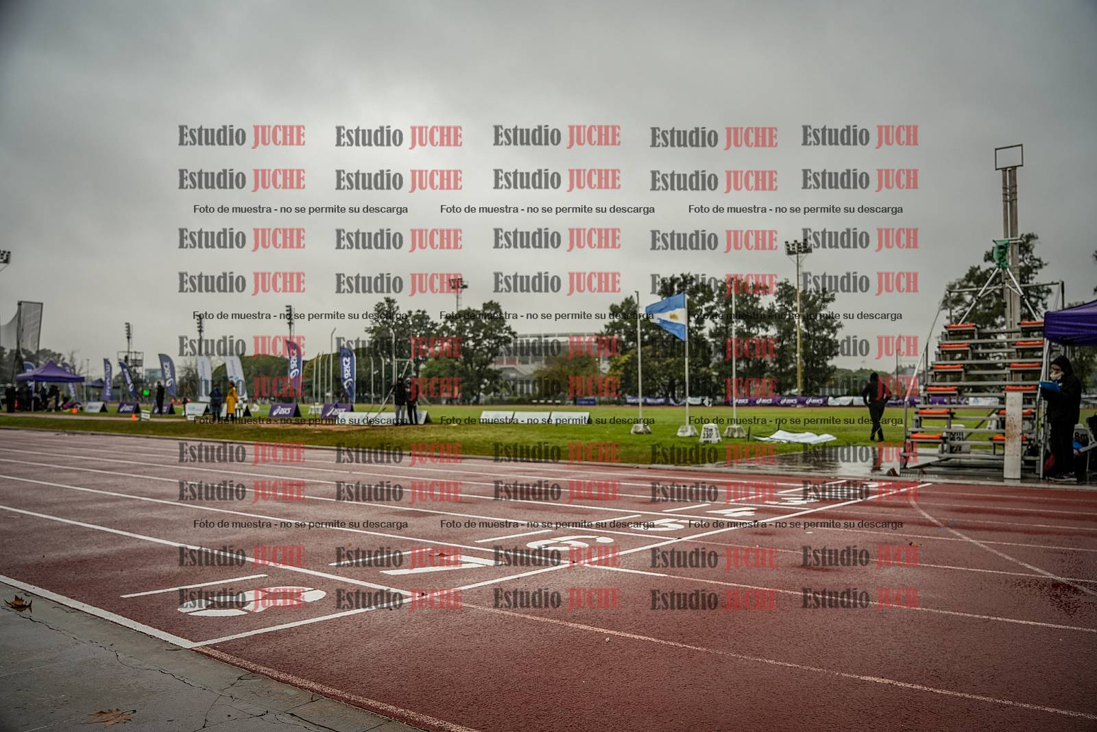 Fotos de los 400 m de varones - FINAL