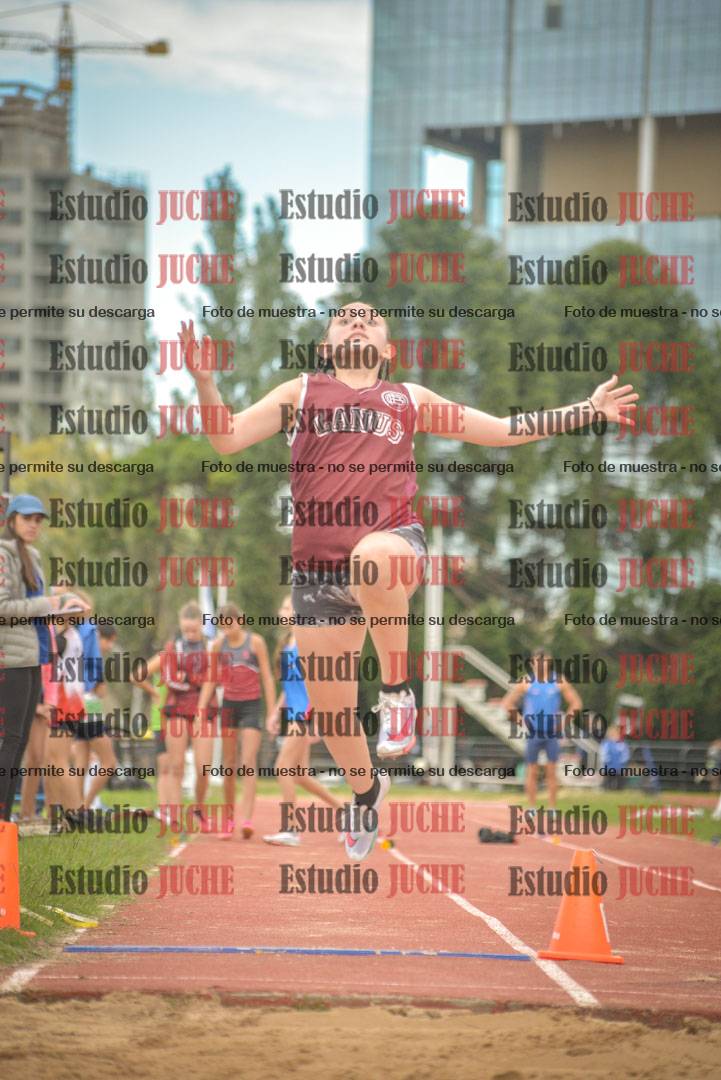 Fotos del salto en largo - mujeres U16