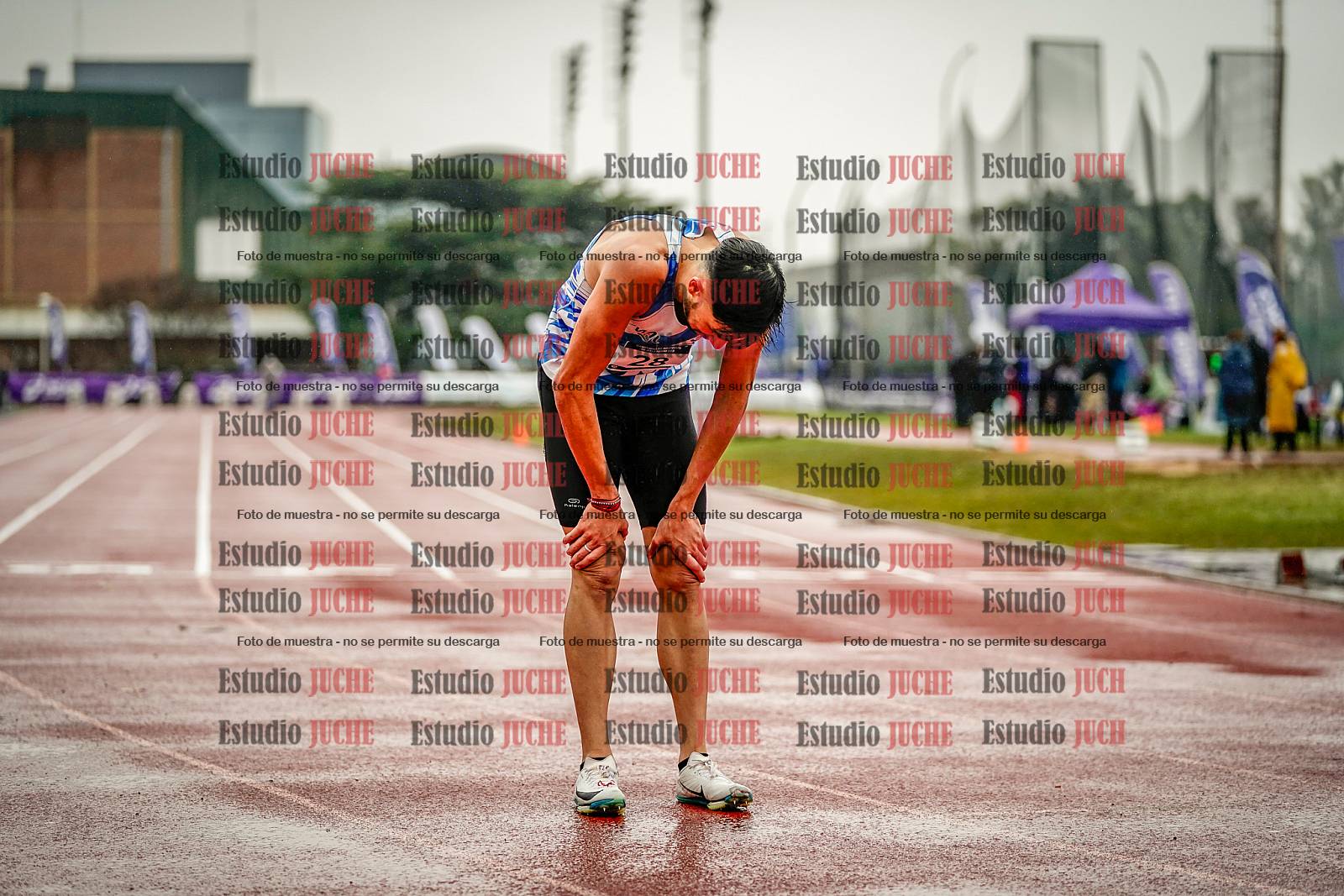 Fotos de los 400 m de varones - FINAL