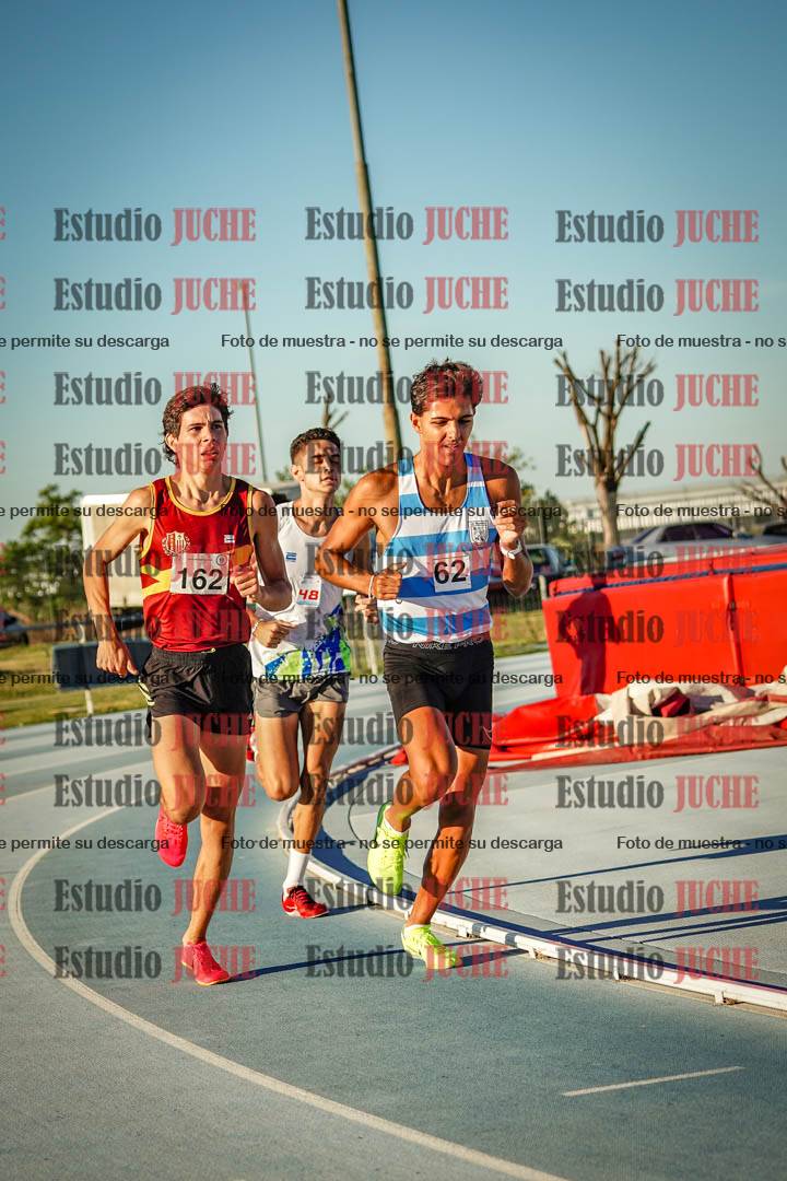 Fotos de los 1500 m llanos de varones