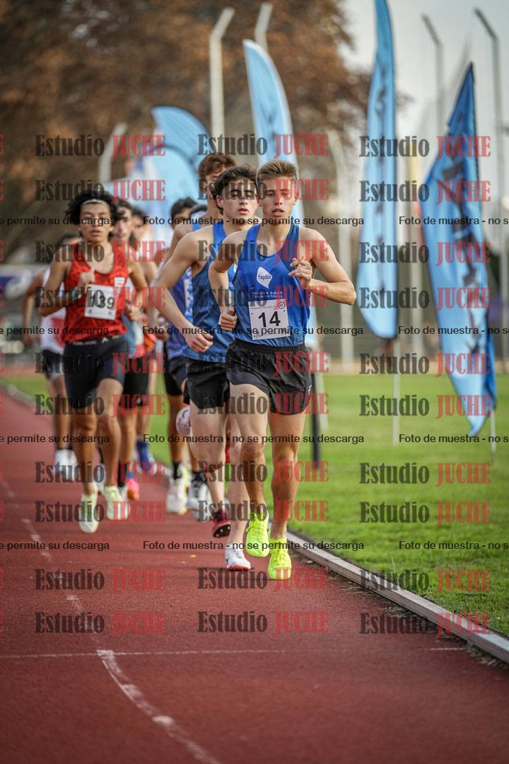 Fotos de los 5000 m llanos de varones