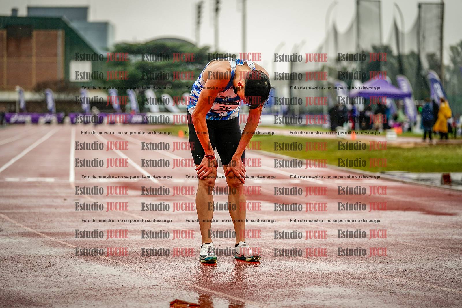 Fotos de los 400 m de varones - FINAL