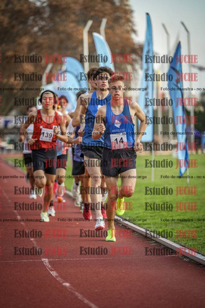 Fotos de los 5000 m llanos de varones