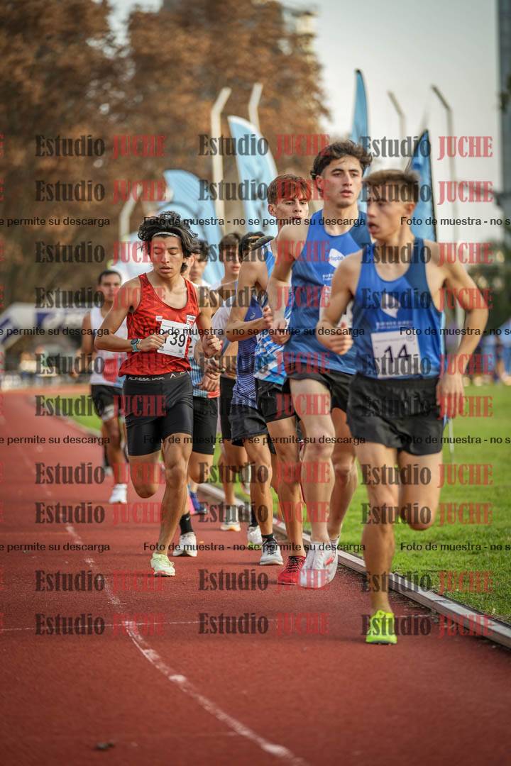 Fotos de los 5000 m llanos de varones