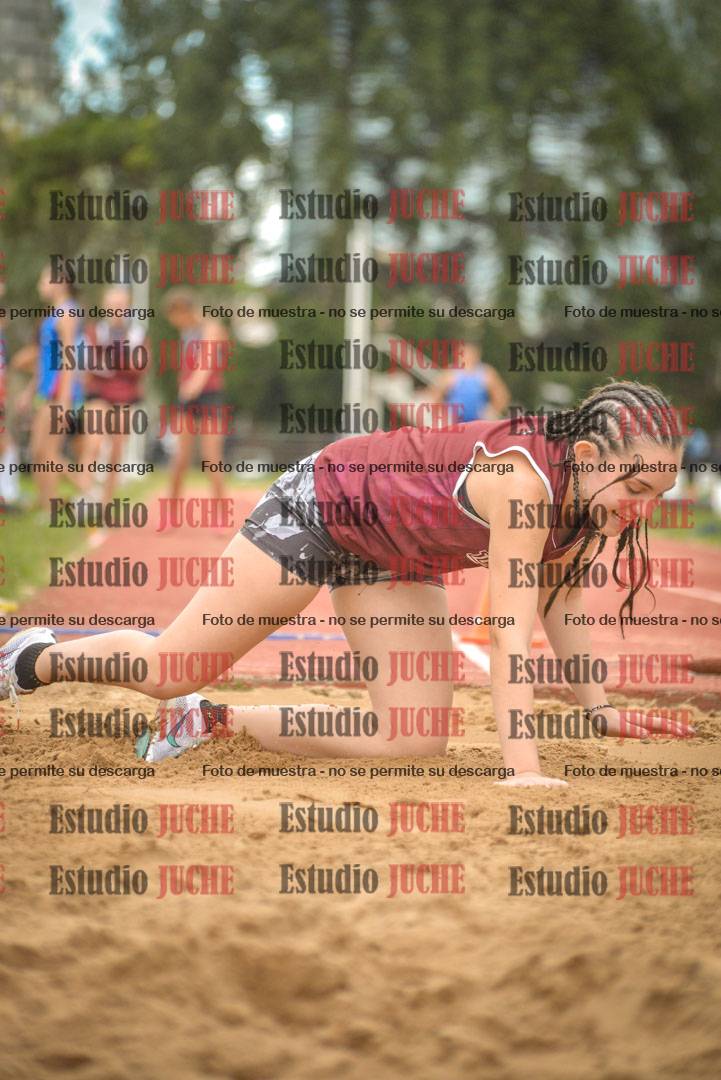 Fotos del salto en largo - mujeres U16