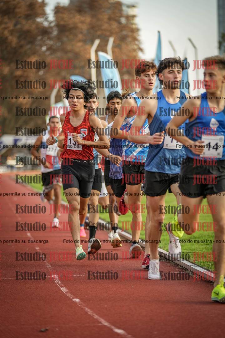 Fotos de los 5000 m llanos de varones