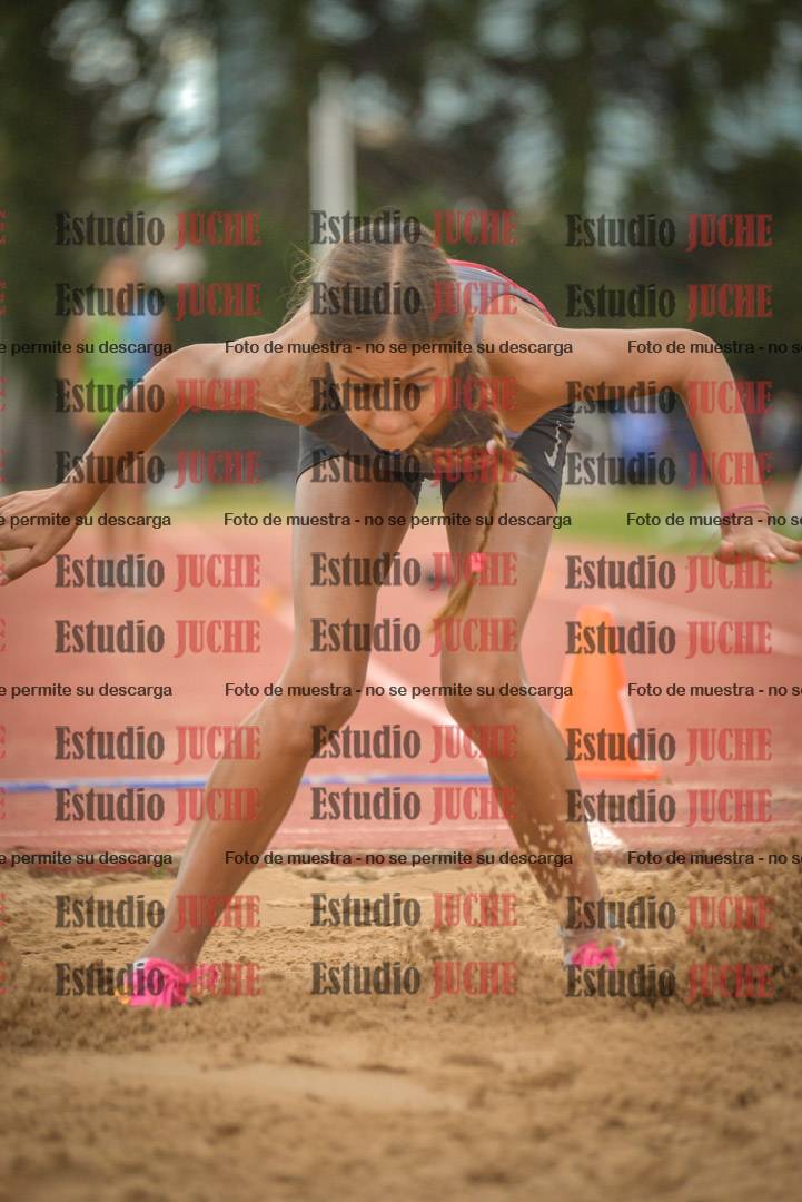 Fotos del salto en largo - mujeres U16