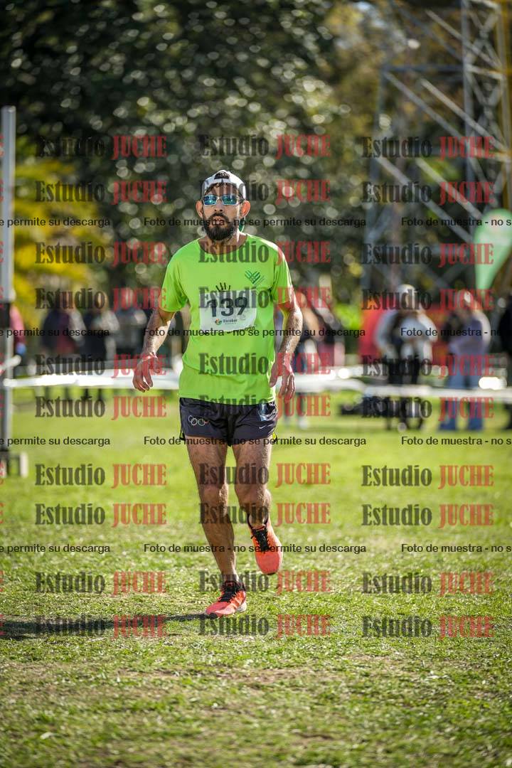 Fotos de la llegada del cross de 8000 m