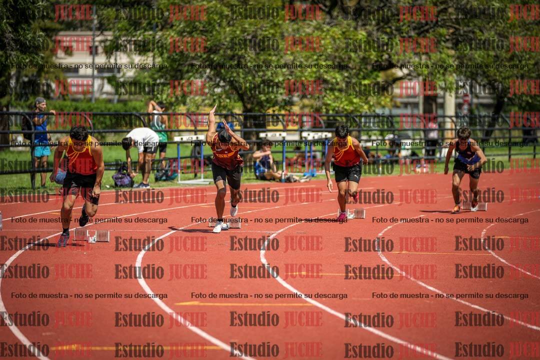 Fotos de los 200 m llanos de varones