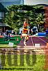 Fotos del salto en largo de mujeres