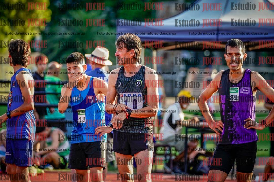 Fotos de los 1500 m llanos de varones
