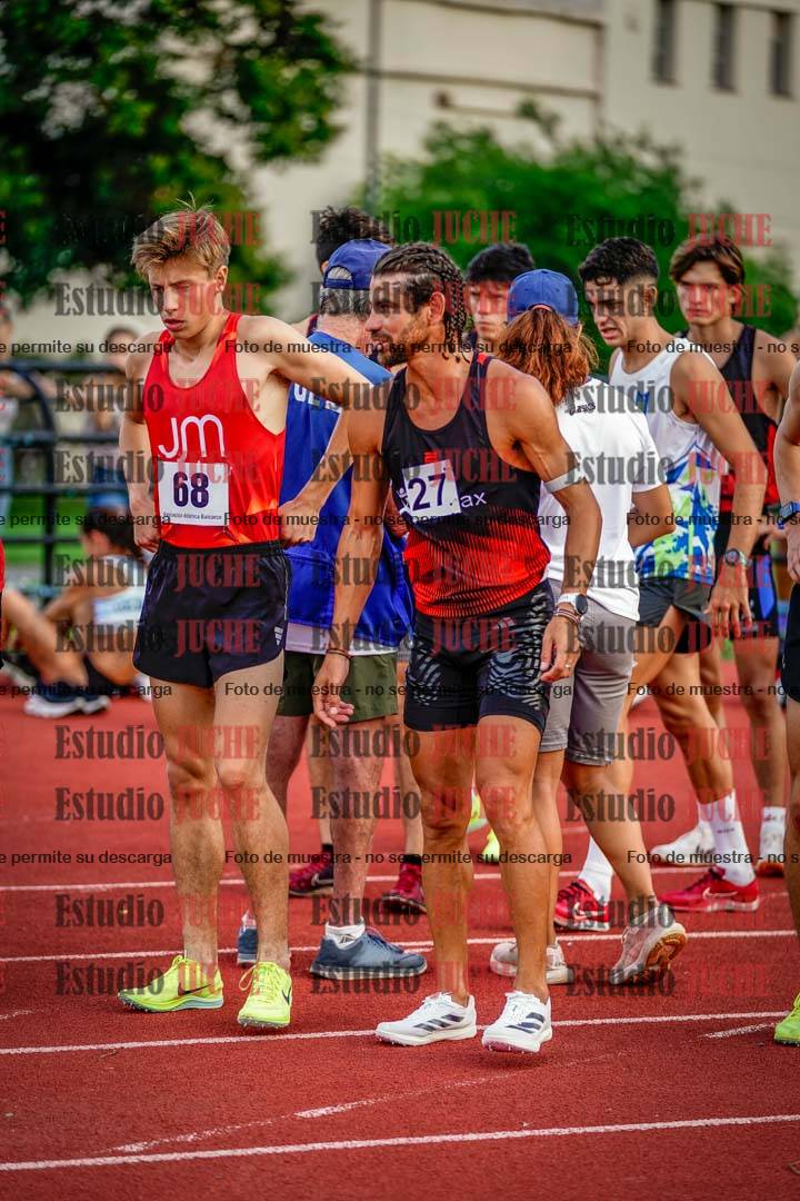Fotos de los 1500 m llanos de varones