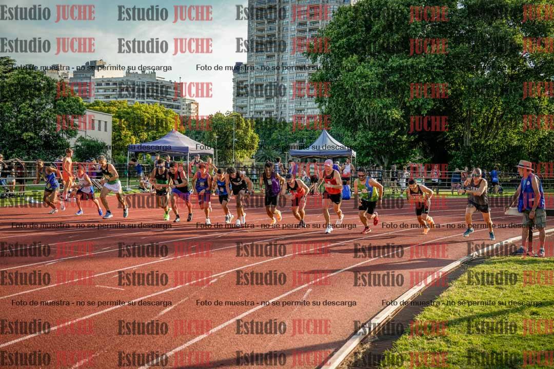 Fotos de los 1500 m llanos de varones