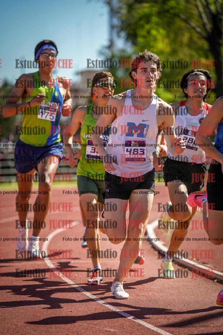 Fotos de los 1500 m de varones