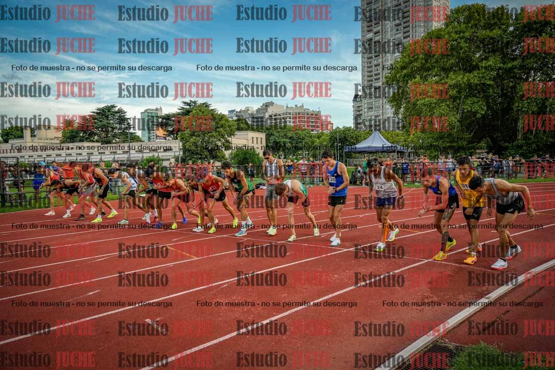 Fotos de los 1500 m llanos de varones