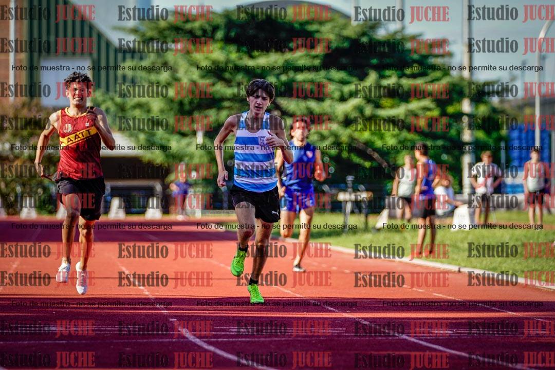 Fotos de los 400 m de varones