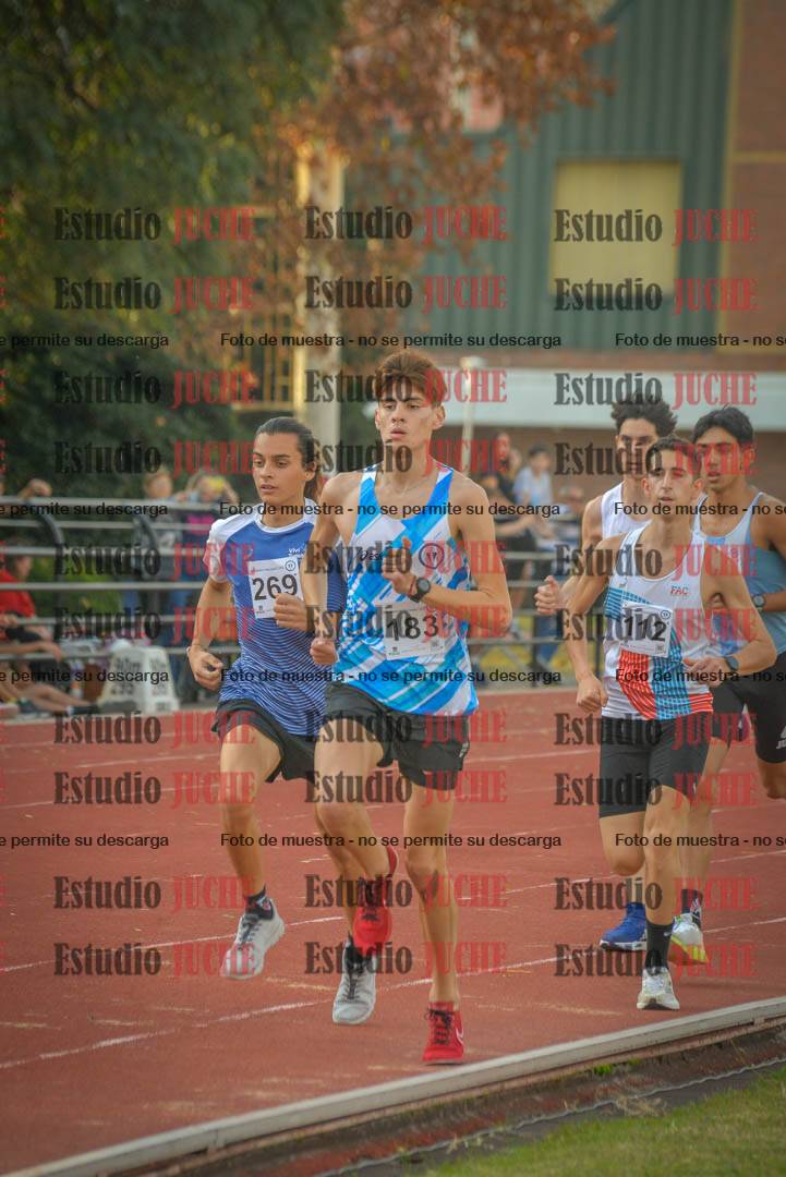 Fotos de los 5000 m llanos de varones