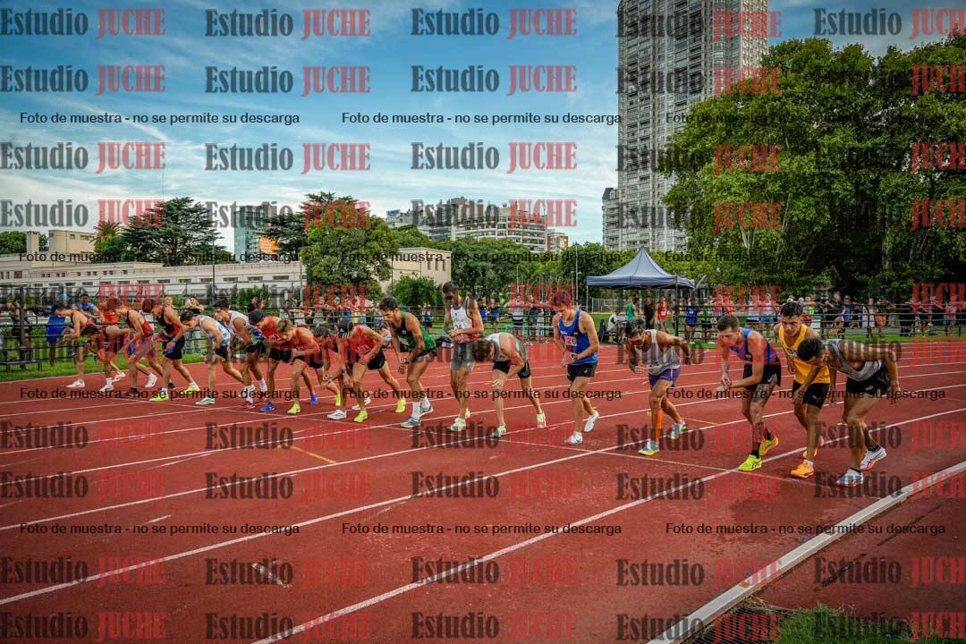 Fotos de los 1500 m llanos de varones