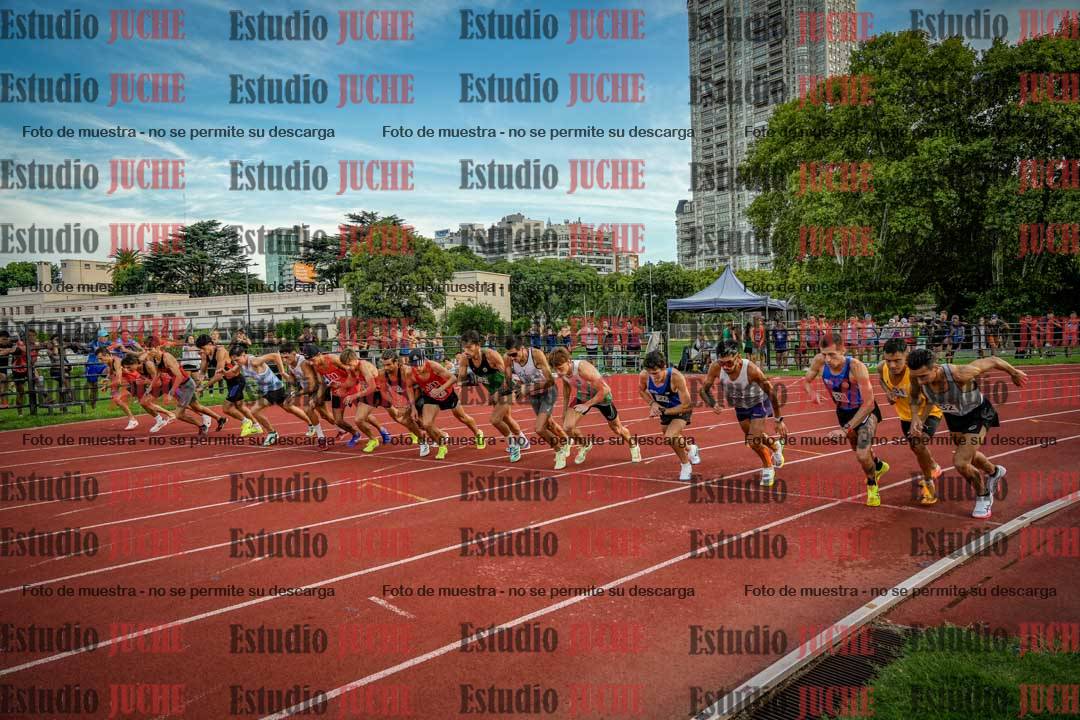 Fotos de los 1500 m llanos de varones