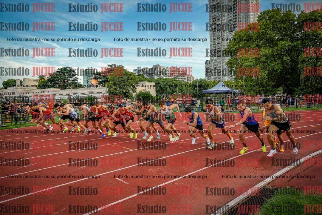 Fotos de los 1500 m llanos de varones