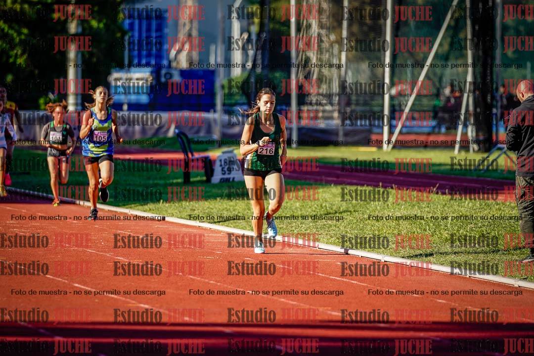 Fotos de los 600 m de mujeres
