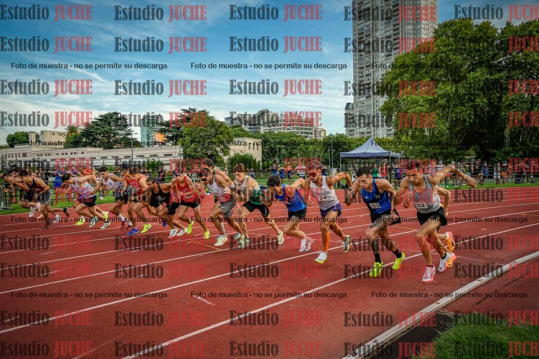 Fotos de los 1500 m llanos de varones