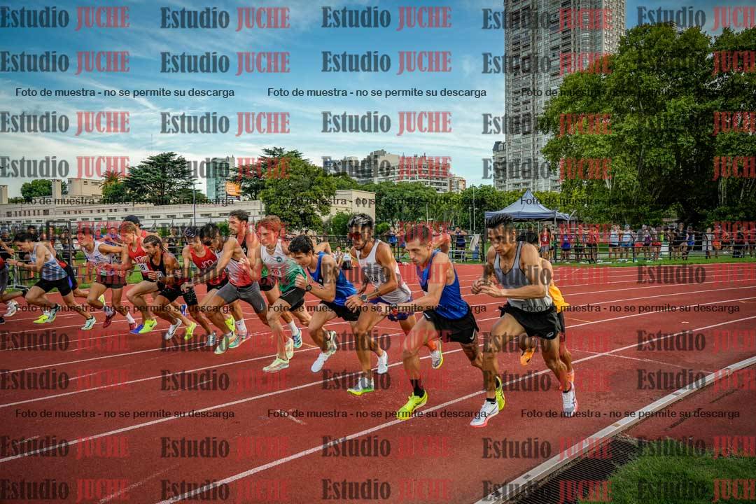 Fotos de los 1500 m llanos de varones