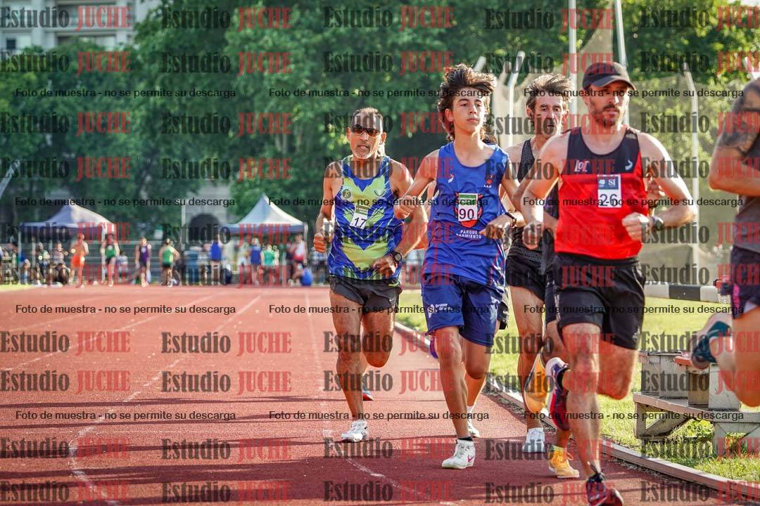 Fotos de los 1500 m llanos de varones