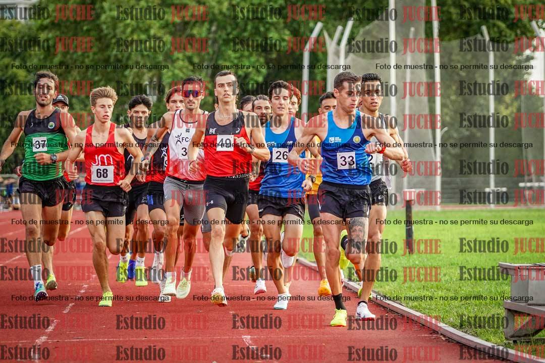 Fotos de los 1500 m llanos de varones