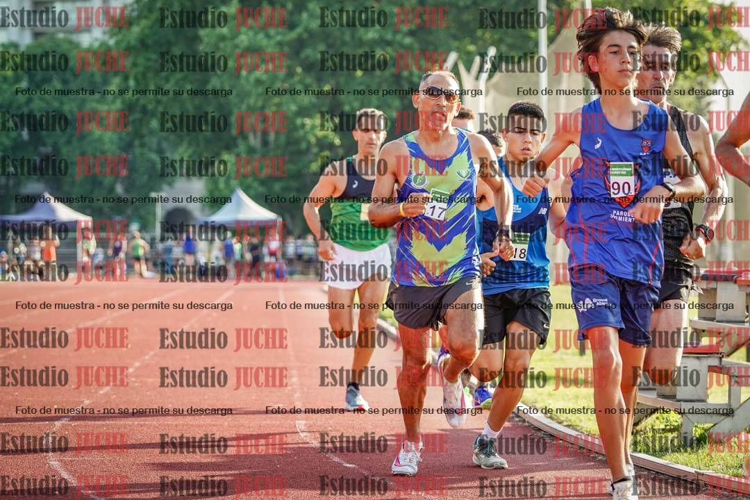 Fotos de los 1500 m llanos de varones