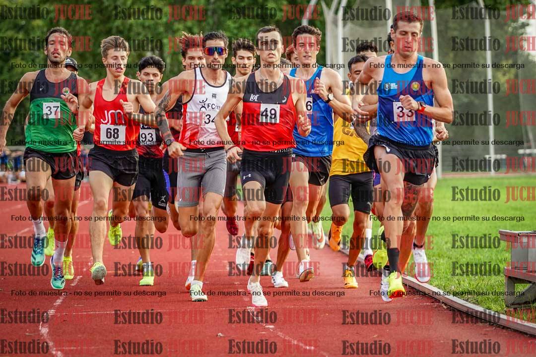 Fotos de los 1500 m llanos de varones