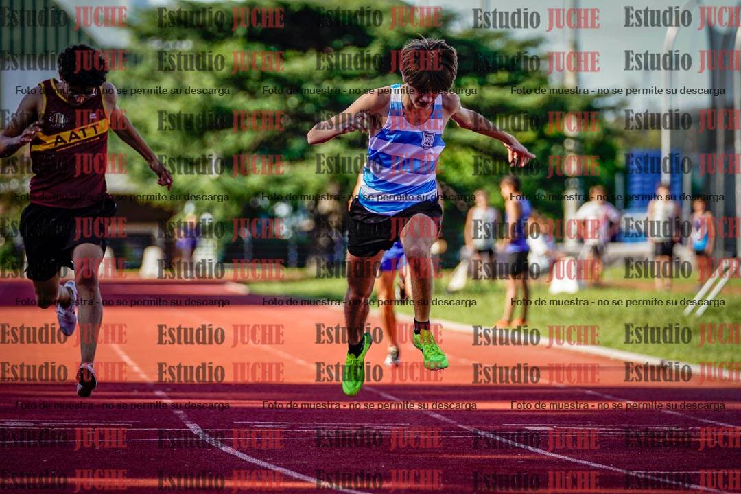 Fotos de los 400 m de varones