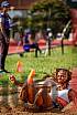 Fotos del salto en largo de mujeres