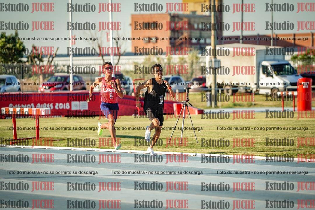 Fotos de los 1500 m llanos de varones