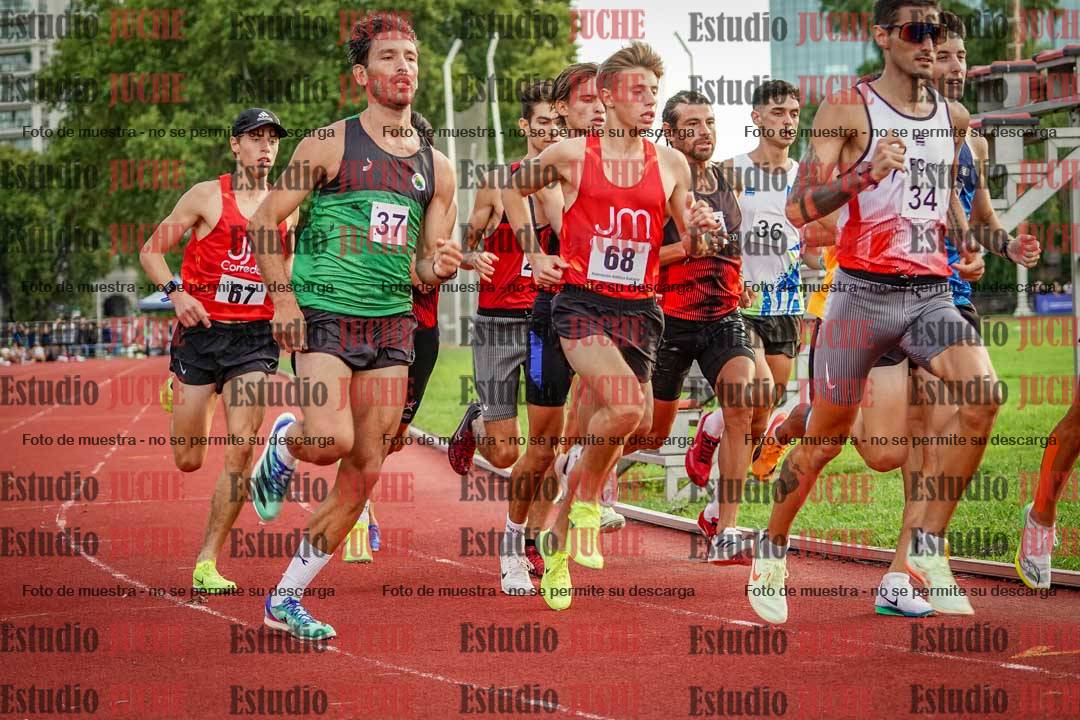 Fotos de los 1500 m llanos de varones